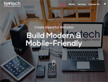 Tablet Screenshot of fevtech.com